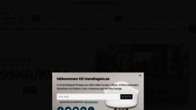 What Handlagolv.se website looked like in 2020 (4 years ago)
