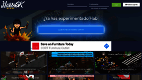 What Habbosk.us website looked like in 2020 (5 years ago)
