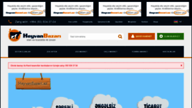 What Heyvanbazari.az website looked like in 2020 (4 years ago)