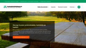 What Houtenpicknicktafelkopen.nl website looked like in 2020 (4 years ago)