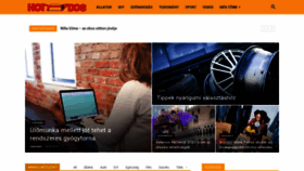 What Hotdog.hu website looked like in 2020 (4 years ago)