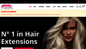 What Hickenbick-hair.ch website looked like in 2020 (4 years ago)