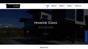 What Howickglass.co.nz website looked like in 2020 (6 years ago)
