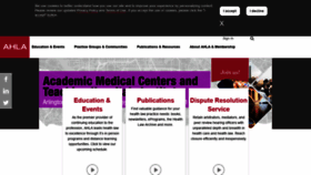 What Healthlawyers.org website looked like in 2020 (4 years ago)