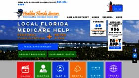 What Healthyfloridaseniors.com website looked like in 2020 (4 years ago)