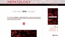 What Hepatologytextbook.com website looked like in 2020 (4 years ago)