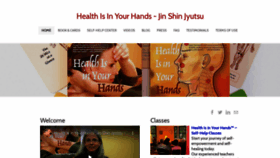 What Health-is-in-your-hands.com website looked like in 2020 (4 years ago)