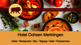 What Hotel-ochsen-merklingen.com website looked like in 2020 (4 years ago)