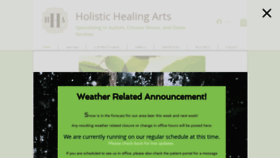 What Holistichealingarts.org website looked like in 2020 (4 years ago)