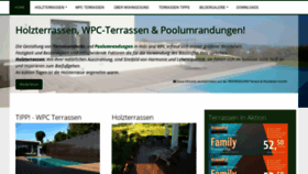 What Holzterrassen-wien.at website looked like in 2020 (4 years ago)