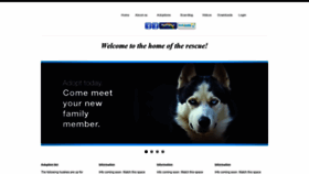 What Huskyheavenrescue.com website looked like in 2020 (4 years ago)