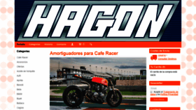 What Hagon-iberica.com website looked like in 2020 (4 years ago)