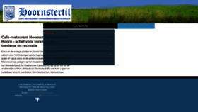 What Hoornstertil.nl website looked like in 2020 (4 years ago)