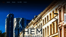 What Hem-makelaardij.nl website looked like in 2020 (4 years ago)