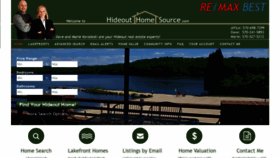What Hideouthomesource.com website looked like in 2020 (4 years ago)