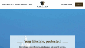 What Halcyonyachtsecurity.com website looked like in 2020 (4 years ago)