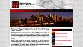 What Hhmrlaw.com website looked like in 2020 (4 years ago)
