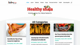 What Healthyshala.com website looked like in 2020 (4 years ago)