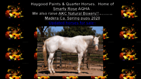 What Haygoodpaints.com website looked like in 2020 (4 years ago)