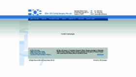 What Hoeahleong.sg website looked like in 2020 (4 years ago)