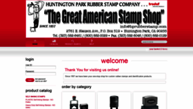 What Hprubberstamp.com website looked like in 2020 (4 years ago)
