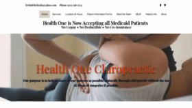What Healthonepa.com website looked like in 2020 (4 years ago)