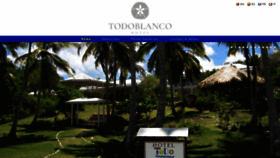 What Hoteltodoblanco.com website looked like in 2020 (4 years ago)