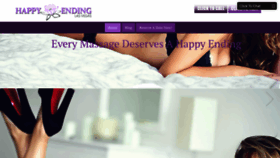 What Happyendinglasvegas.com website looked like in 2020 (4 years ago)