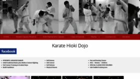 What Hiokidojo.com website looked like in 2020 (4 years ago)