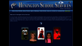 What Henington.com website looked like in 2020 (4 years ago)