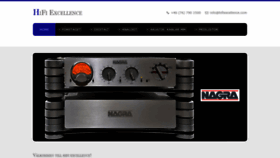 What Hifiexcellence.com website looked like in 2020 (4 years ago)