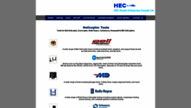 What Helipartool.com website looked like in 2020 (4 years ago)
