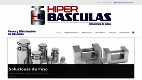 What Hiperbasculas.com.co website looked like in 2020 (4 years ago)