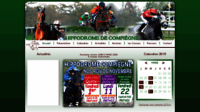 What Hippodrome-compiegne.fr website looked like in 2020 (4 years ago)