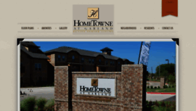 What Hometownegarland.com website looked like in 2020 (6 years ago)
