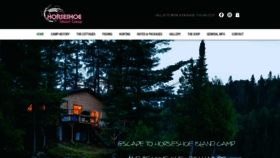 What Horseshoeislandcamp.com website looked like in 2020 (4 years ago)