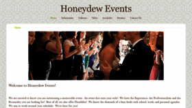 What Honeydewhouston.com website looked like in 2020 (4 years ago)