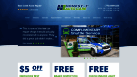 What Honest1eastcobb.com website looked like in 2020 (6 years ago)