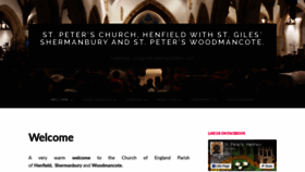 What Henfield.org website looked like in 2020 (4 years ago)