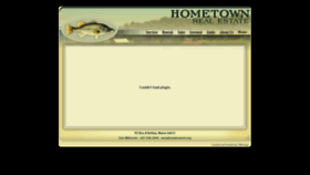 What Hometownre.org website looked like in 2020 (4 years ago)