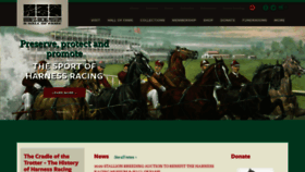 What Harnessmuseum.com website looked like in 2020 (4 years ago)