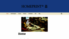 What Homeprint.co.nz website looked like in 2020 (4 years ago)