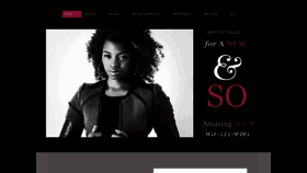 What Hairbyjnicole.com website looked like in 2020 (4 years ago)