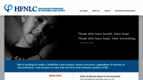 What Hfnlc.org website looked like in 2020 (4 years ago)
