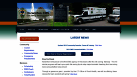 What Harwintonems.org website looked like in 2020 (4 years ago)