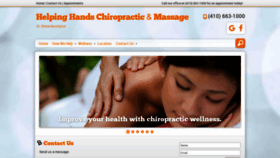 What Helpinghandsbaltimore.com website looked like in 2020 (5 years ago)