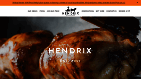What Hendrixoc.com website looked like in 2020 (4 years ago)