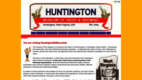 What Huntingtonwvbeer.com website looked like in 2020 (4 years ago)