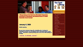What Housingtaskforce.org website looked like in 2020 (4 years ago)