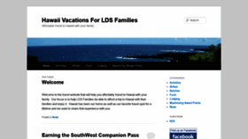 What Hawaiivacationsforldsfamilies.com website looked like in 2020 (4 years ago)